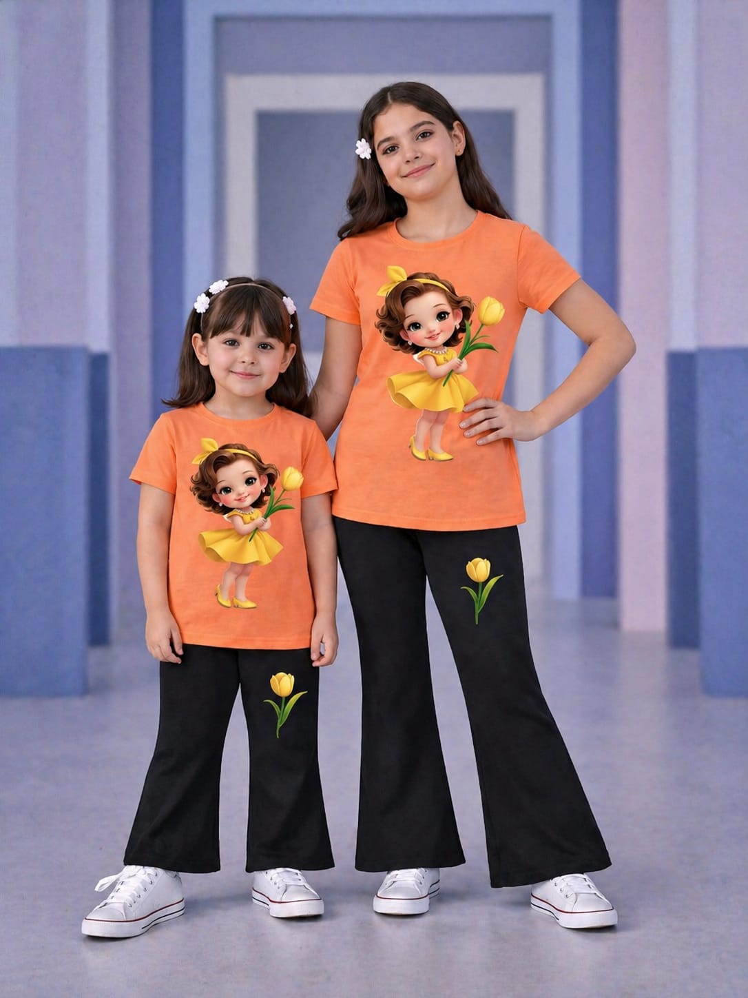 Half Sleeve T-shirt and Pant Set