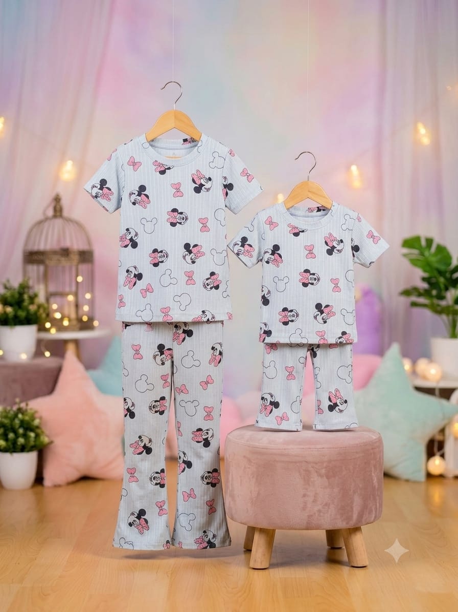 Half Sleeve T-shirt and Pant Set (Export Quality )